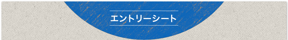 エントリーシート